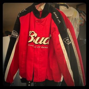 Dale Earnhardt Junior Vintage Budweiser Jacket